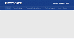 Desktop Screenshot of flowforce.com.au